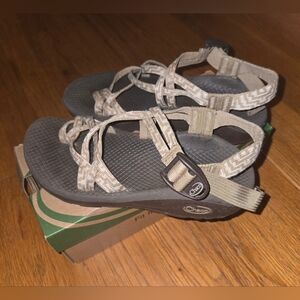 Chaco Women's Zcloud X2 Sandals Kelp Knit Varech Apricot 6